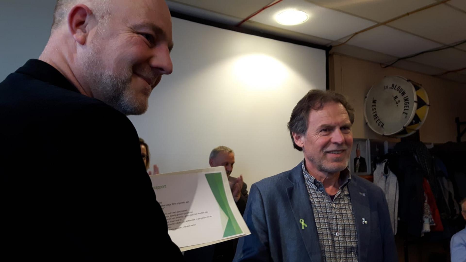Uitreiking Euregionaal Groen Lintje
